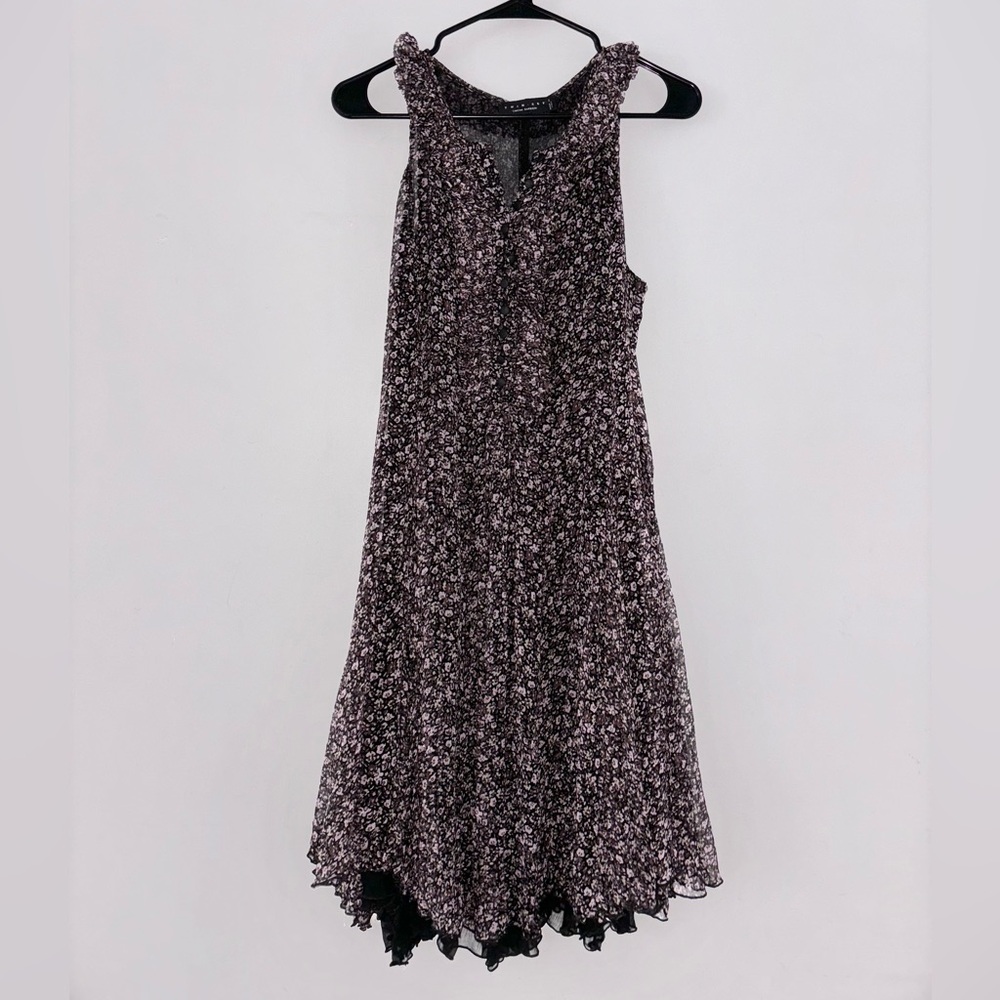 Twin Set by Simona Barbieri floral midi dress size small